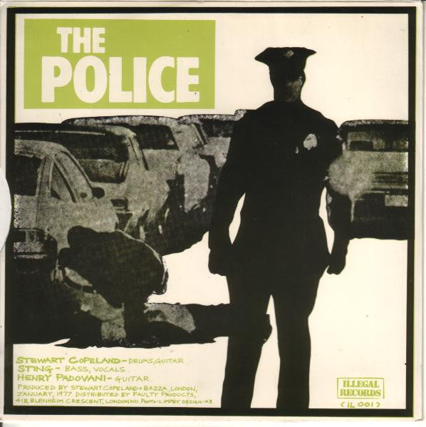 The Police : Nothing Achieving / Fall Out (7", Single, RE, Gre)