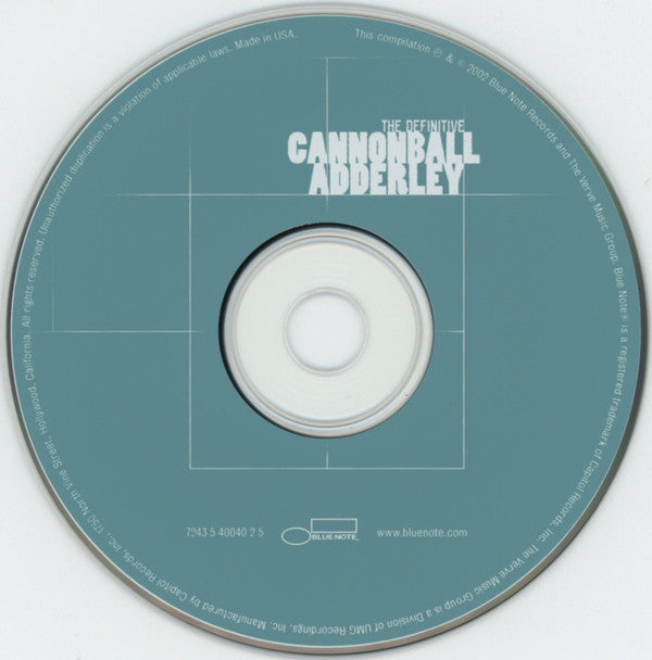 Cannonball Adderley : The Definitive (CD, Comp)