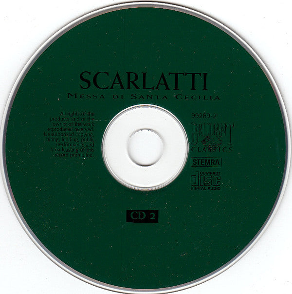 Giovanni Battista Pergolesi, Alessandro Scarlatti, Antonio Vivaldi : Pergolesi - Stabat Mater / Scarlatti - Messa Di Santa Cecilia / Vivaldi - Gloria (2xCD, Comp, RE)
