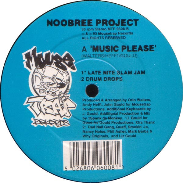 Noobree Project : Music Please (12")