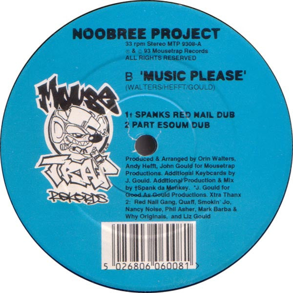 Noobree Project : Music Please (12")