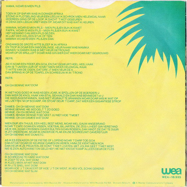 Normaal : Mamma Woar Is Mien Pils (7", Single)