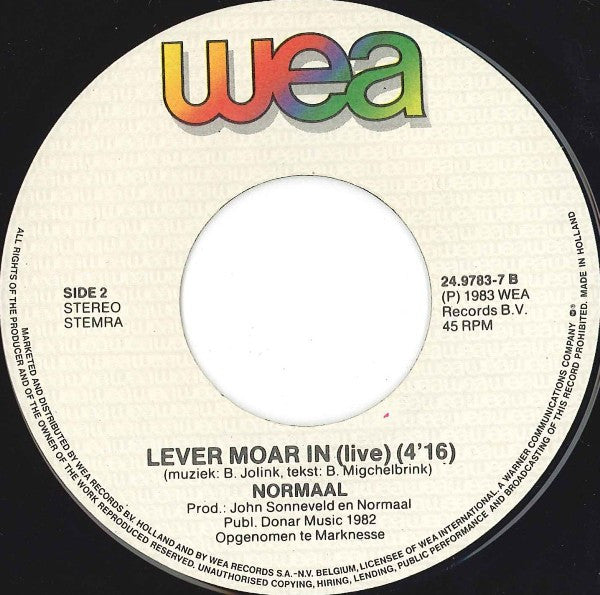 Normaal : Heidi (7", Single)