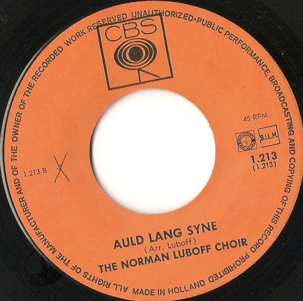 Norman Luboff Choir : Aura Lee (7", Single)