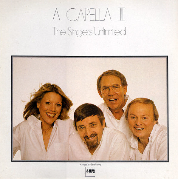 The Singers Unlimited : A Capella III (LP, Album)