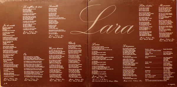 Catherine Lara : Jeux De Societé (LP, Album, Gat)