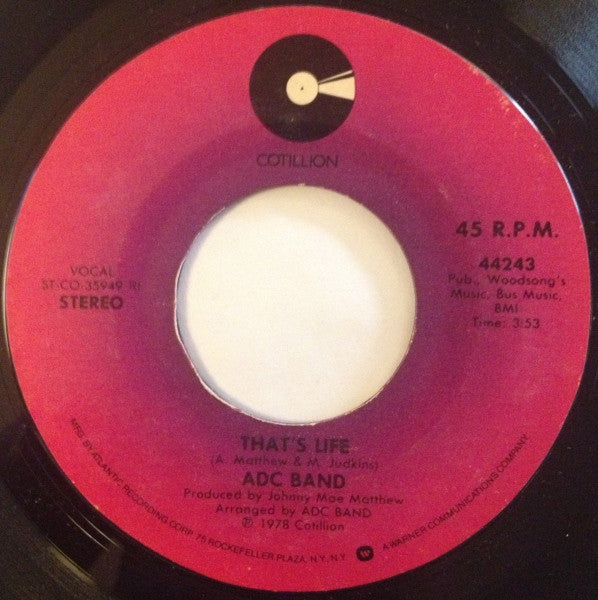 ADC Band : Long Stroke (7", Styrene, Ric)