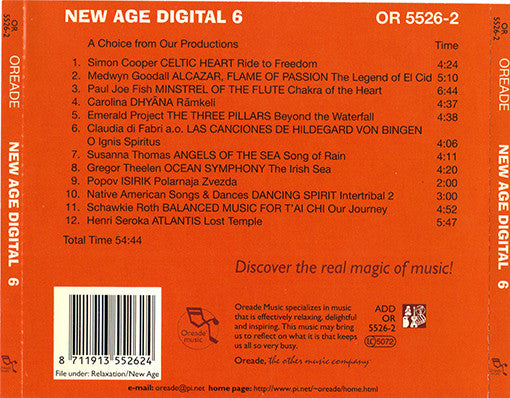 Various : New Age Digital 6 (CD, Comp)