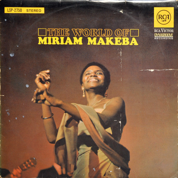 Miriam Makeba : The World Of Miriam Makeba (LP, Album, Dyn)