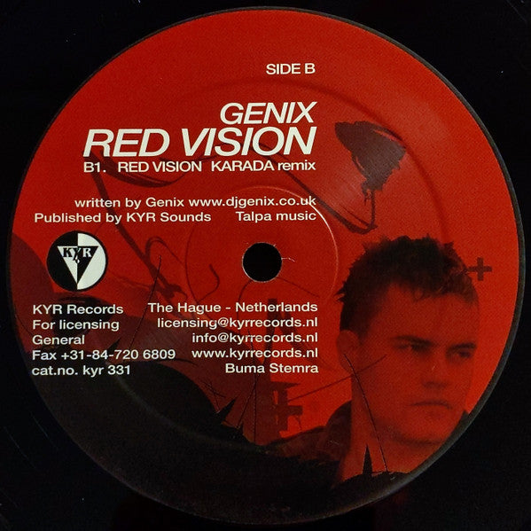 Genix : Red Vision (12")