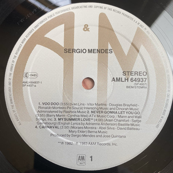 Sergio Mendes* : Sergio Mendes (LP, Album)
