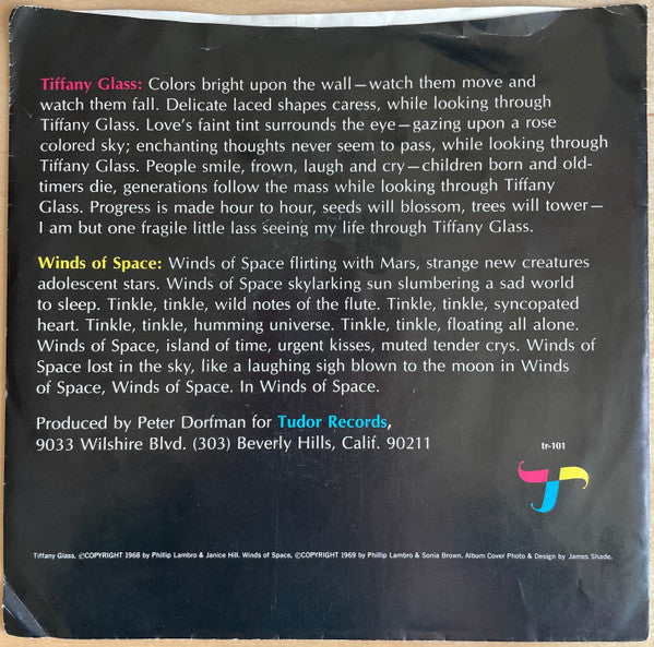 Orriel Smith : Tiffany Glass (7")