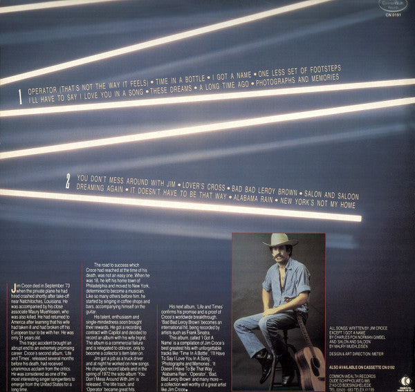 Jim Croce : I Got A Name (LP, Comp)