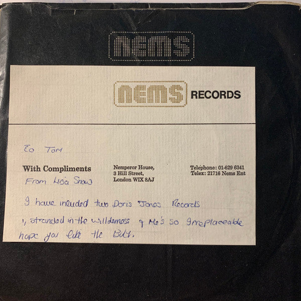 Doris Jones :  Stranded In The Wilderness (7", Single)