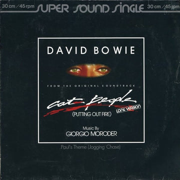 David Bowie Music By Giorgio Moroder : Cat People (Putting Out Fire) (Long Version) (From The Original Soundtrack) (12", Sup)