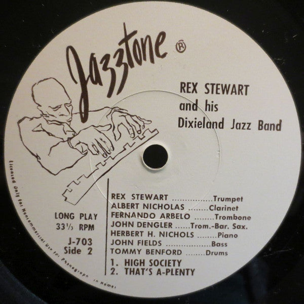 Rex Stewart : Rex Stewart And His Dixieland Jazz Band (7", EP)