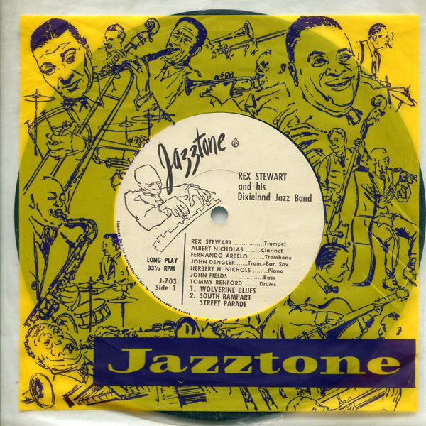 Rex Stewart : Rex Stewart And His Dixieland Jazz Band (7", EP)