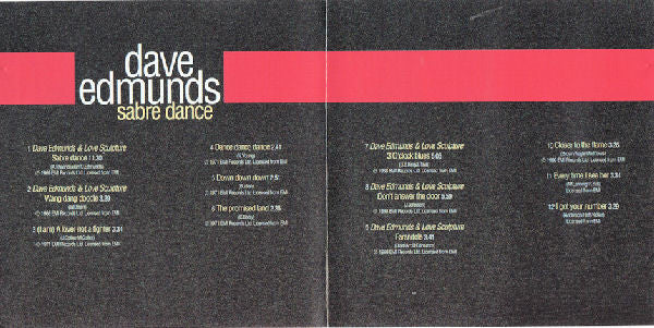 Dave Edmunds : Sabre Dance (CD, Comp)