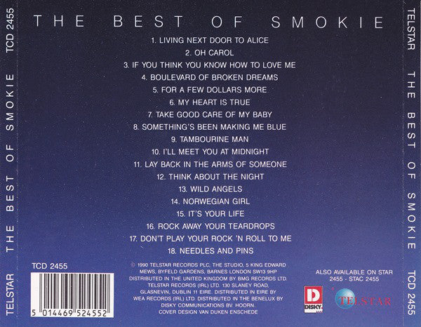 Smokie : The Best Of Smokie (CD, Comp)