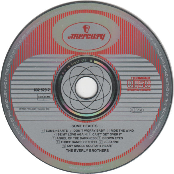 Everly Brothers : Some Hearts... (CD, Album)