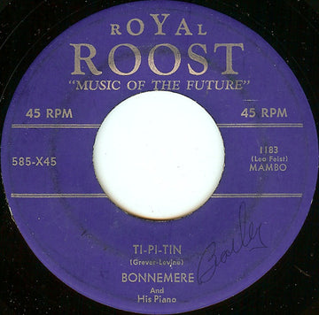 Eddie Bonnemere : Ti-Pi-Tin / Five O'Clock Whistle (7")