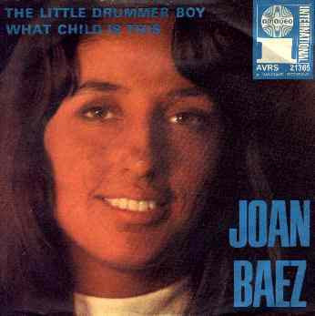 Joan Baez : The Little Drummer Boy (7", Single)