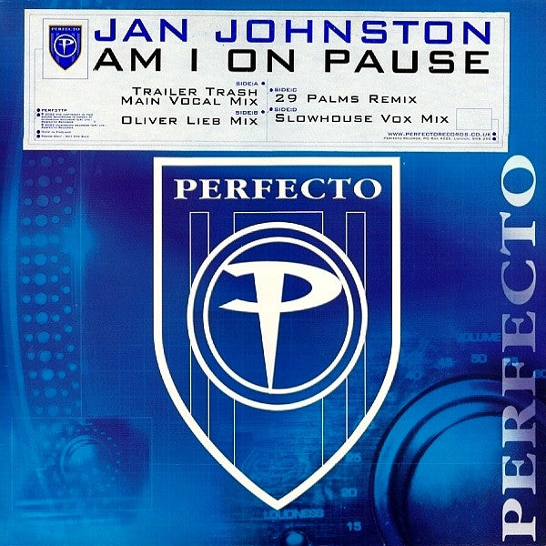 Jan Johnston : Am I On Pause (2x12", Single, Promo)