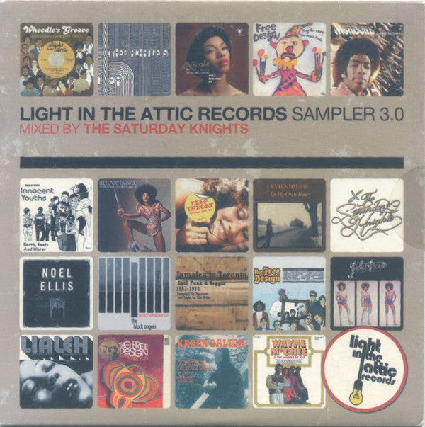 The Saturday Knights : Light In The Attic Records Sampler 3.0 (CD, Mixed, Promo, Smplr)