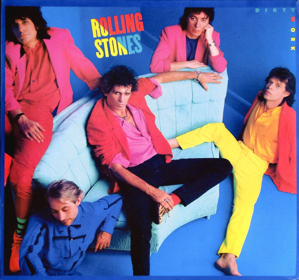 Rolling Stones* : Dirty Work (LP, Album, Dar)