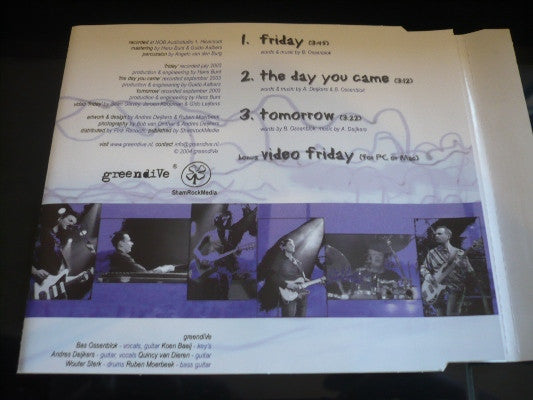 GreendiVe : Friday (CD, Maxi)