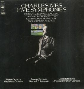 Charles Ives : The Five Symphonies  (4xLP, Comp + Box)