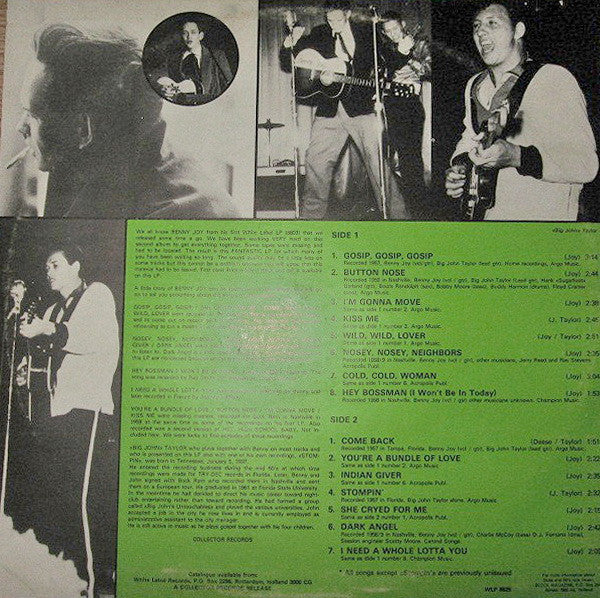 Benny Joy : More Rock-A-Billy With Benny Joy (LP, Comp)