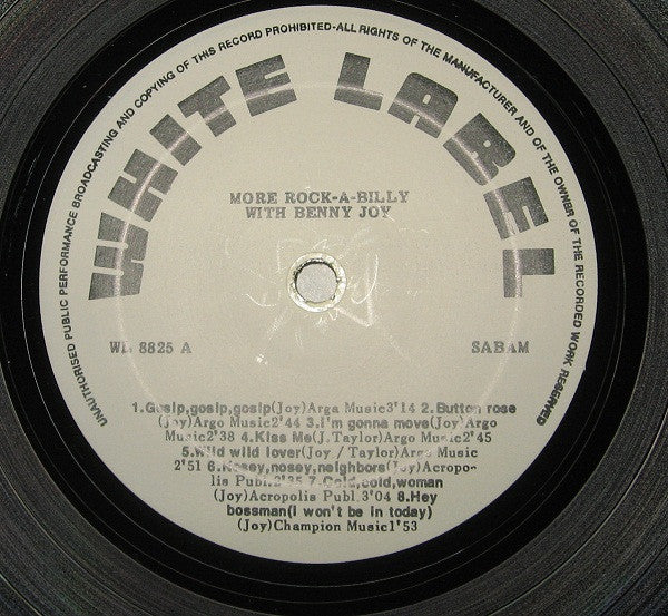 Benny Joy : More Rock-A-Billy With Benny Joy (LP, Comp)