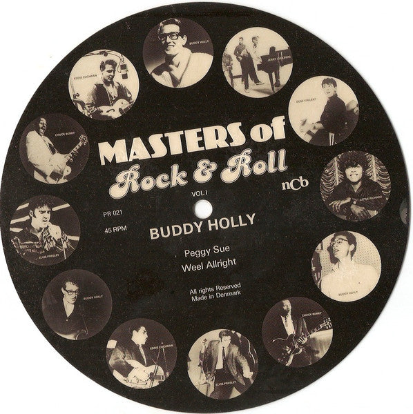 Buddy Holly : Peggy Sue / Well Alright (Flexi, 7", S/Sided, Card, Pic)