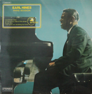 Earl Hines : Piano Solos "Paris Session" (LP)