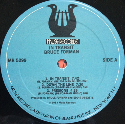 Bruce Forman : In Transit (LP, Album)