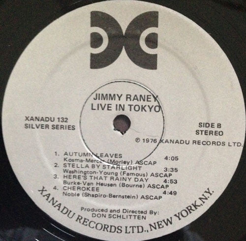 Jimmy Raney : Live In Tokyo (LP, Album)