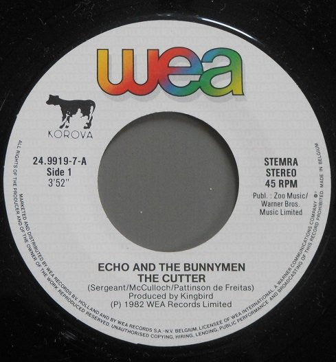 Echo & The Bunnymen : The Cutter (7", Single)