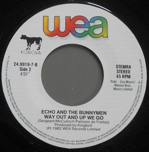 Echo & The Bunnymen : The Cutter (7", Single)