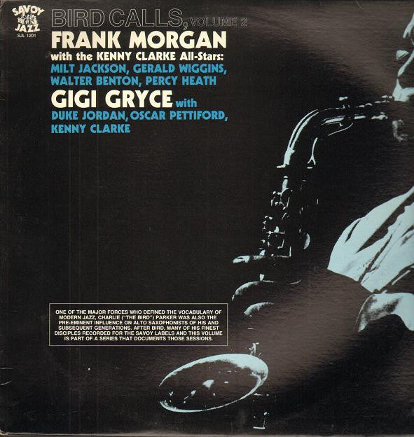 Frank Morgan / Gigi Gryce : Bird Calls, Volume 2 (LP, Comp)