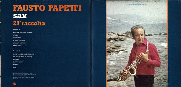 Fausto Papetti : 21ª Raccolta (LP, Album, Gat)