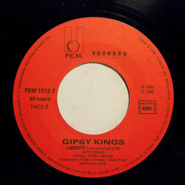 Gipsy Kings : Caminando Por La Calle (7", Single)
