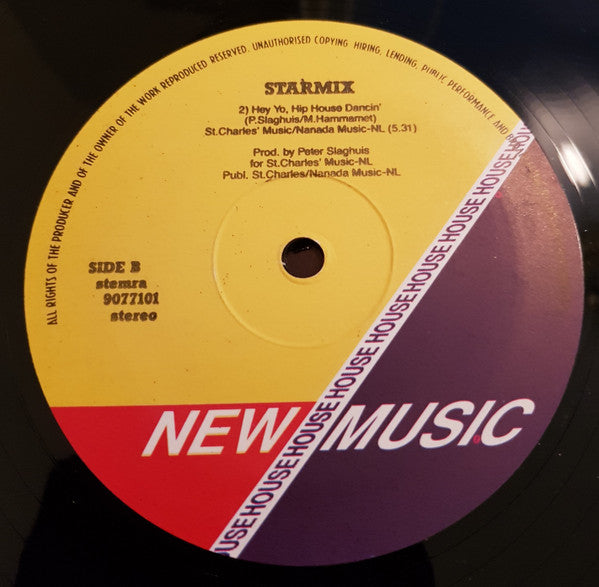 Various : House Mix / Hey Yo, Hip House Dancin' (12")