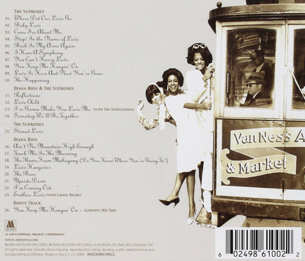 The Supremes : The #1's (CD, Comp, RE, EDC)