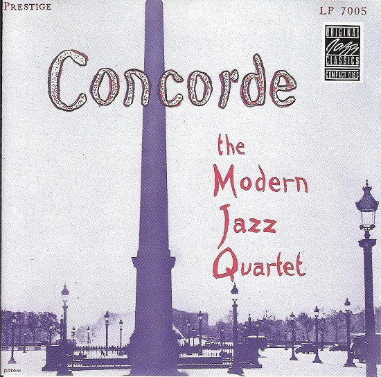 The Modern Jazz Quartet : Concorde (CD, Album, RE, RM)