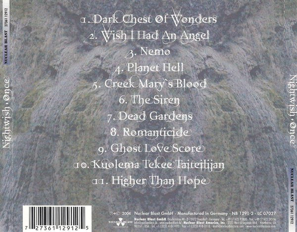 Nightwish : Once (CD, Album, RP)