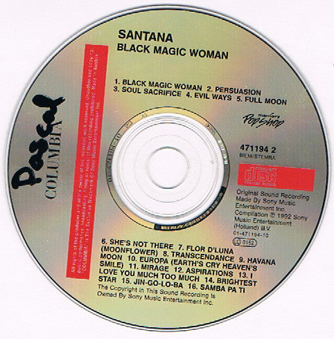Santana : Black Magic Woman (CD, Comp)