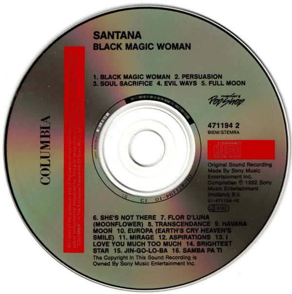 Santana : Black Magic Woman (CD, Comp)