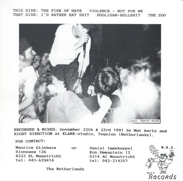 Right Direction (2) : The Struggle Continues (7", yel)