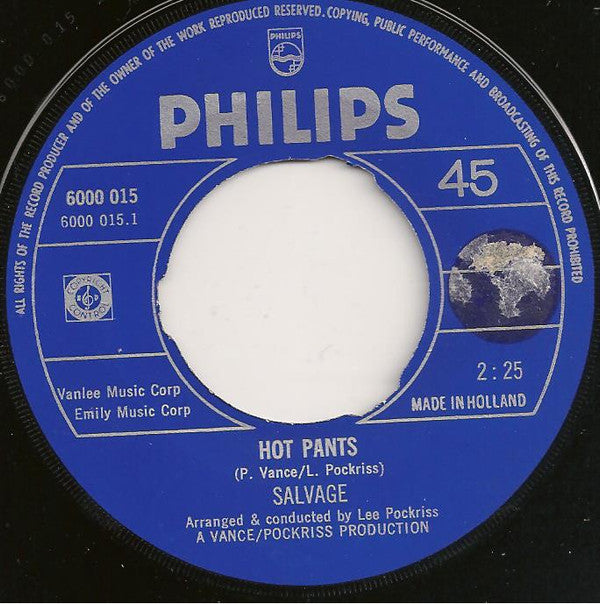 Salvage (3) : Hot Pants (7", Single)